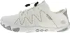 A side view of a white and gray Dockers women's barefoot shoe. Podgląd zdjęcia produktu