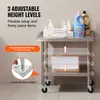 VEVOR Arbeitstisch aus Edelstahl, 610 x 711 x 762 mm Produktbild-Vorschau 5