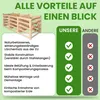 Moderner Komposter aus Lärchenholz Massivholz Produktbild-Vorschau 7