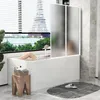 Izrielar 100x140 cm Parete pieghevole per vasca da bagno Anteprima dell’immagine prodotto 7