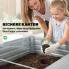 Outsunny Hochbeet aus verzinktem Stahl 2er Set 180 x 90 x Produktbild-Vorschau 7