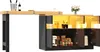 Sweiko Table de bar extensible avec éclairage LED et Voir les images du produit 13