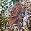 XL Rose mit Stiel Rosenblüte auch Grabdekoration Produktbild-Vorschau 2