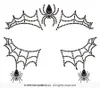 Face Art Glitzer Tattoo Sticker 13x15cm "Spinne" Produktbild-Vorschau 2