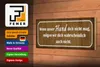 Holzschild Spruch 27x10cm wenn unser Hund dich nicht mag Produktbild-Vorschau 4