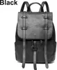 Lederrucksack Schwarz mit 3 Riemen – Eleganter City- & Produktbild-Vorschau 1