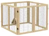 PawHut hondenpoort van hout, deurbeveiligingsrooster, Productafbeelding-voorbeeld 1