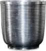 Aluminium Vase, Wickel-Optik, Vase, Deko-Flasche, Produktbild-Vorschau 3