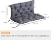 Outsunny Bankauflage aus Polyester 100 x 98 x 8 cm, Produktbild-Vorschau 3