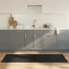 vidaXL Teppich Rechteckig Schwarz 70x200 cm Bambus Produktbild-Vorschau 2