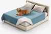 (82x86 Zoll, Hellblau) 100% wasserdichte Hundebettdecke Produktbild-Vorschau 1