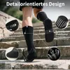 Kompressionsstrümpfe Tennissocken Herren Damen, 2 Paar Produktbild-Vorschau 2