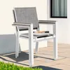 Avestar 2er Set Gartenstühle, Outdoor Stapelstühle, aus Produktbild-Vorschau 8