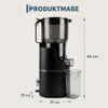 Entsafter 250W, 150MM Öffnung, 2,5L Entsafter für Gemüse Produktbild-Vorschau 6