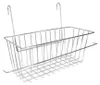 Ablagekorb für Reinigungswagen, verchromt, Metall, 16 cm, Produktbild-Vorschau 1