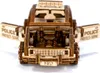 WOODEN CITY 3D puzzle super-veloce auto della polizia Anteprima dell’immagine prodotto 3
