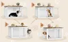 Hundebox Holz 100x60x63 cm, Braun & Weiß, 4 Türen, Produktbild-Vorschau 2