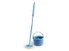 A blue spin mop and bucket set on a white background. Náhled obrázku produktu