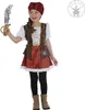Kinder Piratin Kostüm (Piratenbraut Kleid) Größe: 116 (ca. Produktbild-Vorschau 4