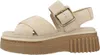 Clarks Damen Klassische Sandalen CL26181202 Farbe: Beige Produktbild-Vorschau 2