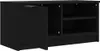 vidaXL TV-Schrank Schwarz 80x35x36,5 cm Holzwerkstoff Produktbild-Vorschau 1
