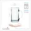 PLATINUX Bierseidel mit Henkel aus Glas Set 6-Teilig 500ml Produktbild-Vorschau 4