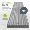 JUSKYS® Profilblech - Grau 12er Set, verzinkter Stahl, Produktbild-Vorschau 5