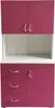Kinderzimmerschrank Pink Weiß Produktbild-Vorschau 1