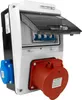 Wandverteiler XS-S 32A 2x230V IP44 Stromverteiler Komplett Produktbild-Vorschau 7