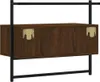 vidaXL TV-Wandschrank Braun Eiche 60,5x30x51 cm Produktbild-Vorschau 7