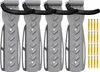 4 x WELLGRO Wand Fahrradhalter - Stahl Fahrrad Produktbild-Vorschau 1
