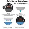 Staubsauger,3600Pa Kehrroboter,400mL Staubbehälter Produktbild-Vorschau 6