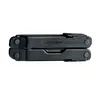 A black Leatherman Super Tool 300 multi-tool is shown closed against a white background. Produktbild-Vorschau
