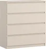 YUMEBLY Kommode mit 4 Schubladen | Schubladenschrank Produktbild-Vorschau 1