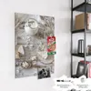 Magnettafel 60x90cm Pinnwand Whiteboard beschreibbar - Produktbild-Vorschau 4