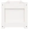 vidaXL Fioriera bianca 90x31x31 cm in legno di pino Anteprima dell’immagine prodotto 6