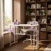 Biurko składane mobilne Spacetronik 120x58 cm białe na Podgląd zdjęcia produktu 4