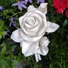 XL Rose mit Stiel Rosenblüte auch Grabdekoration Produktbild-Vorschau 2