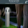 MeLiTec Solar Gartenleuchte SO32 eckig mit Bewegungsmelder, Produktbild-Vorschau 3