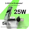 Belkin UltraCharge 25W Qi2 magn. 2-in-1 Lad.klappb.sw. Anteprima dell’immagine prodotto 7