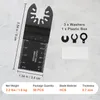 VEVOR 50x Sägeblatt Multifunktionswerkzeug 9x3,4cm Produktbild-Vorschau 7