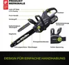 SUNTEK 40V 41cm Elektrische Kettensäge mit 4,0 Ah Akku, Produktbild-Vorschau 2