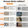 MeXo Gartenmöbel Set Beige Aluminium 6-7 Personen outdoor Produktbild-Vorschau 10