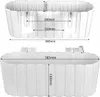 Prosperplast Blumentopf | Boardee | Weiß | 40 cm Produktbild-Vorschau 7