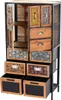 Apothekerkommode HWC-L38, Schubladenschrank Kommode Regal Produktbild-Vorschau 6
