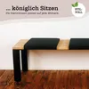 Polštářek na opěrku sedadla Lycce, klipový systém, 1 kus, Náhled obrázku produktu 5