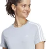 ADIDAS W 3S T-Shirt Damen blau M Produktbild-Vorschau 5