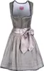 Dirndl Elora 50cm Länge grau 40 Produktbild-Vorschau 1