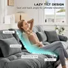 STILVORA Cloud Ecksofa mit breiten Armlehnen und 2 Produktbild-Vorschau 4
