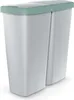 MONZANA® Kuchyňský odpadkový koš 50 l 2 přihrádky s víkem Náhled obrázku produktu 1